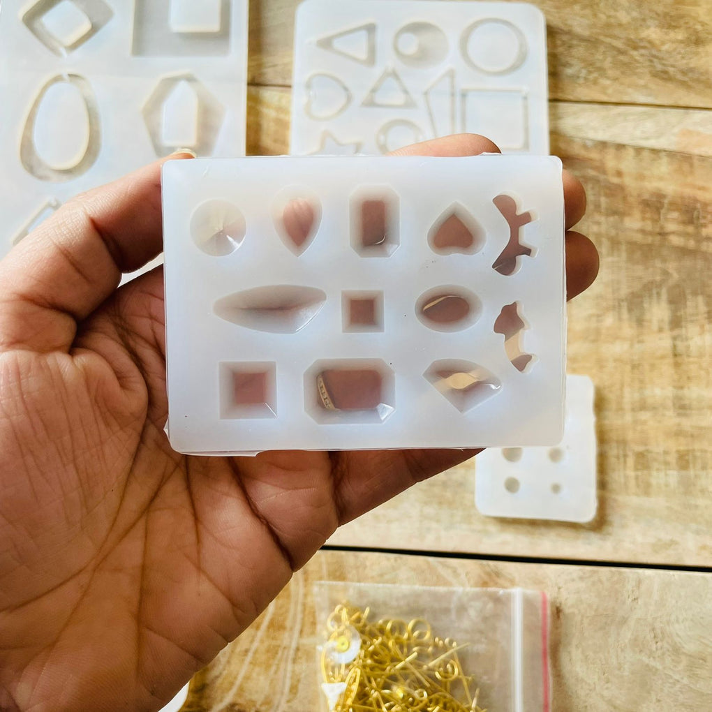 Silicone Mould Jewellery / Earrings Set Combo