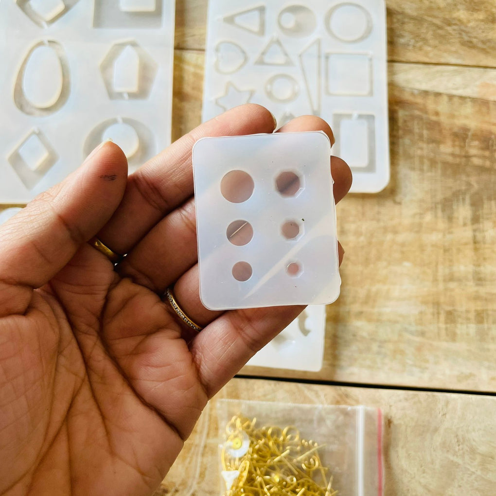 Silicone Mould Jewellery / Earrings Set Combo