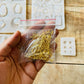 Silicone Mould Jewellery / Earrings Set Combo