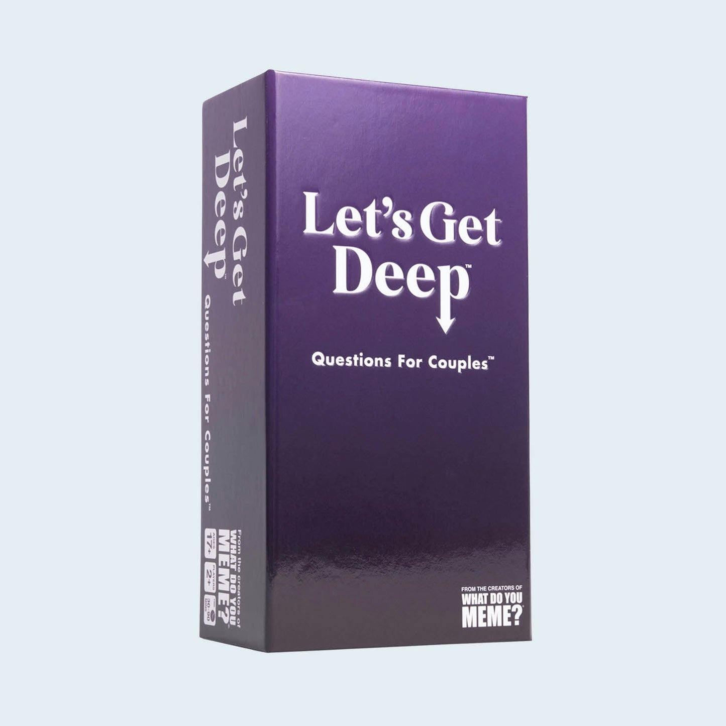 Let's Get Deep - The Adult Party Game for Couples by What Do You Meme?®