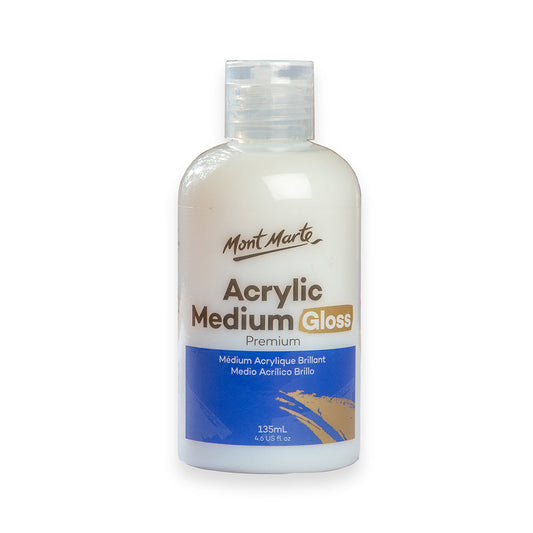 Mont Marte Acrylic Medium Premium - Gloss 135ml