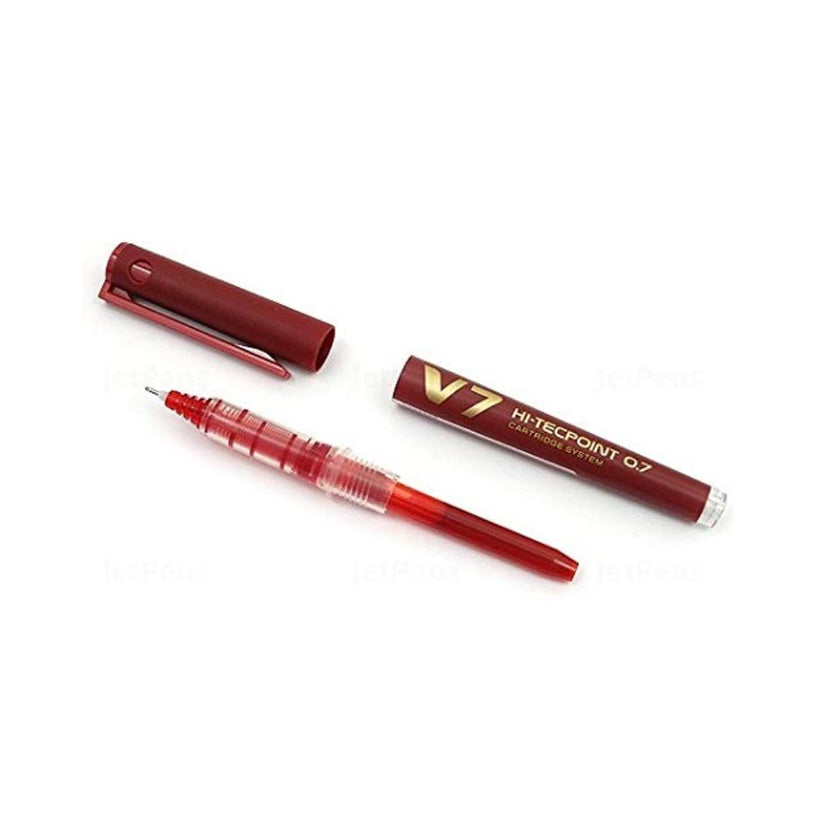 Pilot Hi-TechPoint V7 Cartridge Pen - Red Ink
