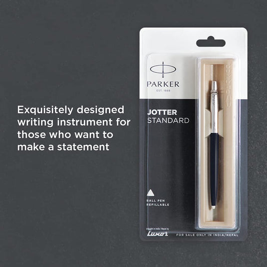 Parker Jotter Standard Chrome Trim Ball Pen