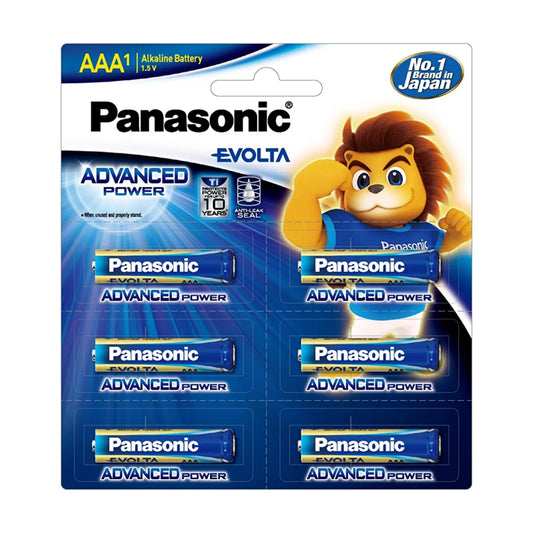 Panasonic Evolta Alkaline 1.5V AAA Batteries