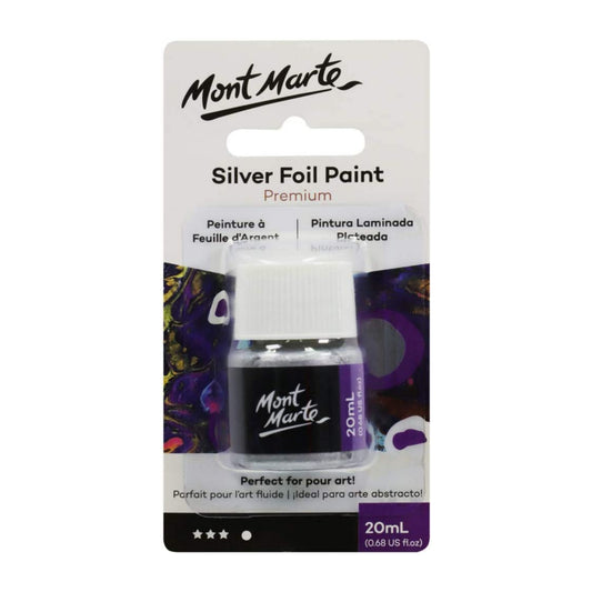 Mont Marte Premium Foil Paint

Silver - 20 ml
