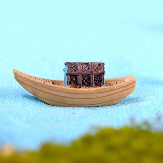 Miniature Model Boat 2 PC's