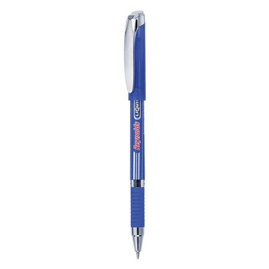 Reynolds Liquiflo 5 Pc's Blue I Lightweight Ball Pen With Comfortable Grip for Extra Smooth Writing I School and Office Stationery | 1 mm Tip Size