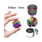 Magnet Trending Balls 216 Pieces 6X6 Cube of 6 Colors 5mm Balls- Explore The Creative World, Stress Relief for Jewellery Making, Beading, and Art Crafts with Steel Protection