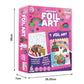 Ratna's Unicorn Foil Art DIY Creative Activity Kit, STEAM Powered Art & Craft Activity - Foil Fun Craft Kits & Supplies for Boys & Girls 5+ Years