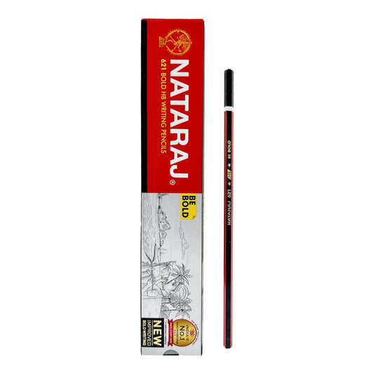 Nataraj 621 Bold HB Writing Pencils
