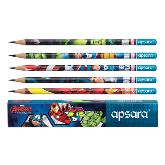Apsara Marvel Avengers Extra Dark Pencils Pack of 10
