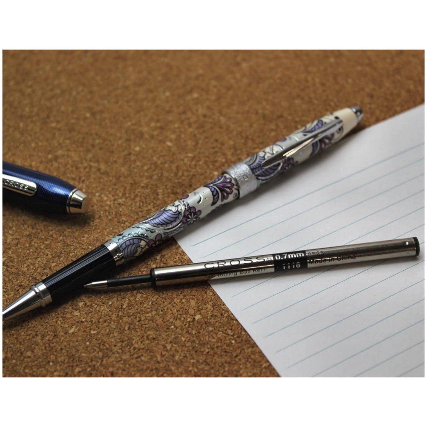 Cross 8523 Rollerball Medium Gel Ink Refill Pack of 1 Black