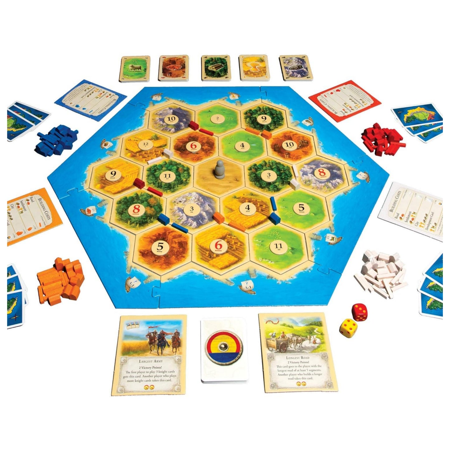 Catan Trade Build Settle Board Game 5th Edition