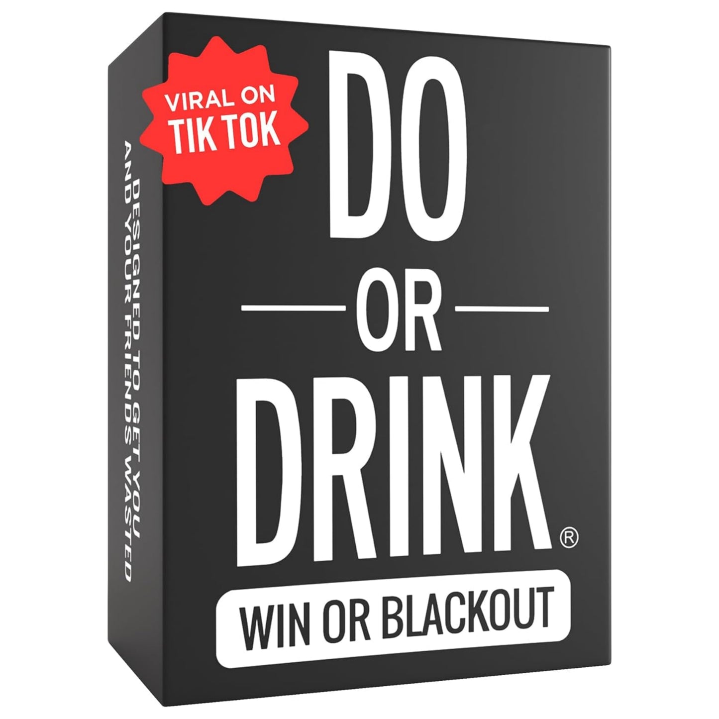 Do or Drink Drinking Card Games for Adults - Fun Adult Games for Game Night & Parties - Bachelorette Party Games with 350 Cards & 175 Challenges That Will Get You Drinking