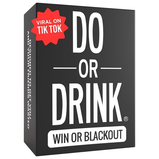 Do or Drink Drinking Card Games for Adults - Fun Adult Games for Game Night & Parties - Bachelorette Party Games with 350 Cards & 175 Challenges That Will Get You Drinking