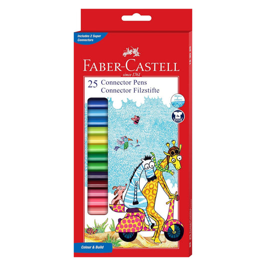 Faber-Castell Connector Pen Set - Pack of 25