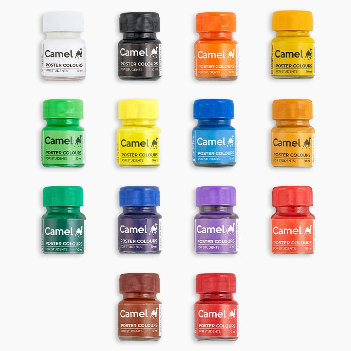 Camel Student Poster Colours - 14 Shades