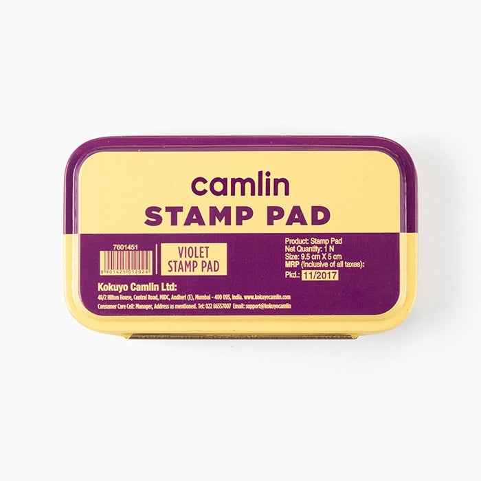 Camlin Camel Stamp Pad - Violet