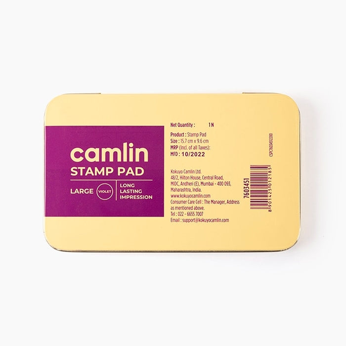 Camlin Camel Stamp Pad - Violet