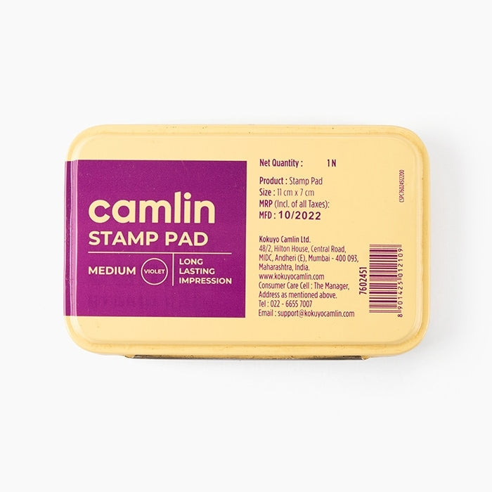 Camlin Camel Stamp Pad - Violet