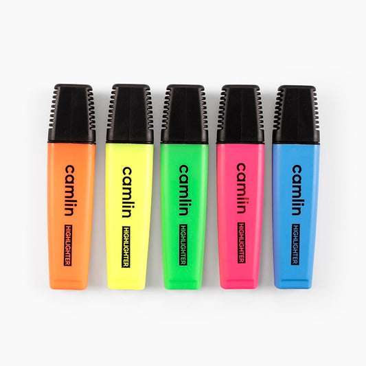 Camlin Highlighters Pack Of 5