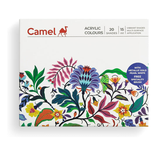 Camel Acrylic Ultra Colours - 20 Shades