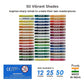 Doms 50 Shades Oil Pastel With Case|Smooth Color Intermixing For Better Effect|Bright&Intense Colors|Free Scrapping Tool|Non-Toxic&Safe For Childrens