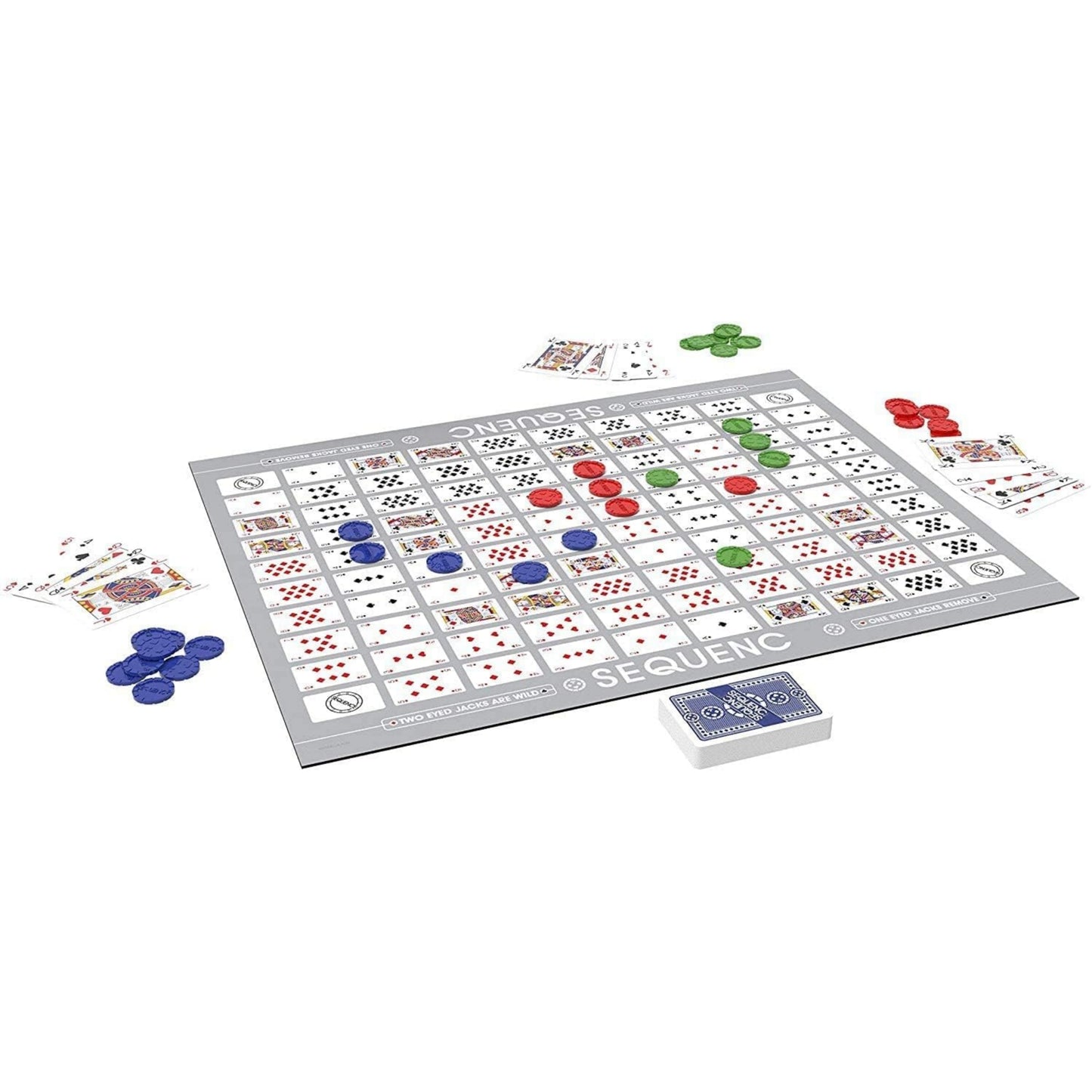 Sequence Board Game | Make 5 in a Row | Family Games for Adults and Kids | Board Game for Family