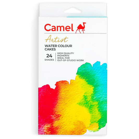 Camel Artist Watercolour Cakes – Set Of 24
