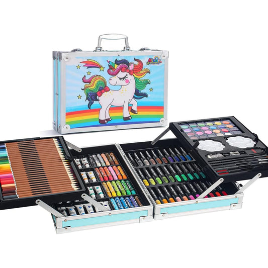 Unicorn Theme 145pcs Art Painting Box for Kids & Adults