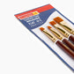 Camlin Camel Synthetic Gold Brushes Flat - Series 67