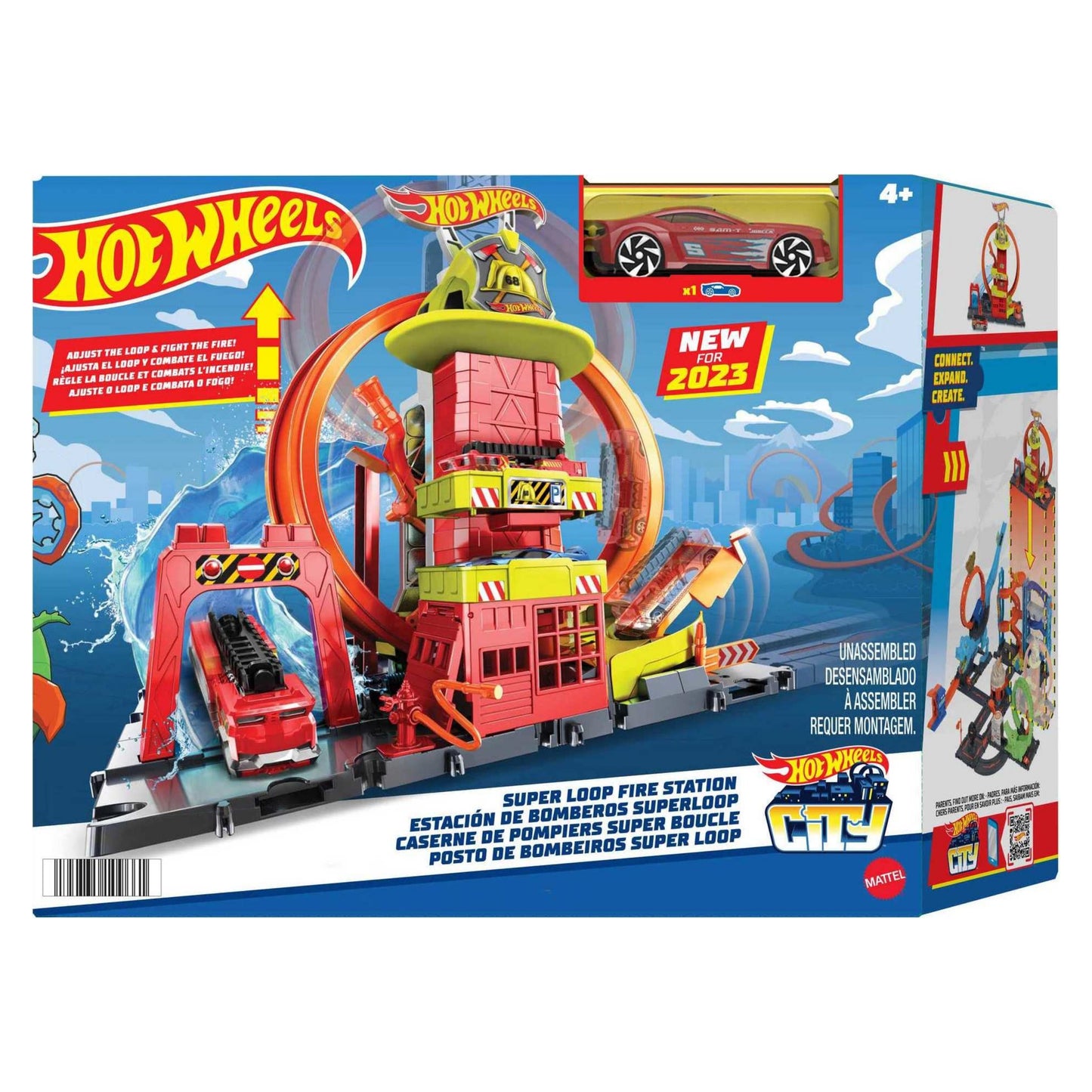 Wheels City Pista De Fuego Hot Wheels Hot Wheels City Super Loop