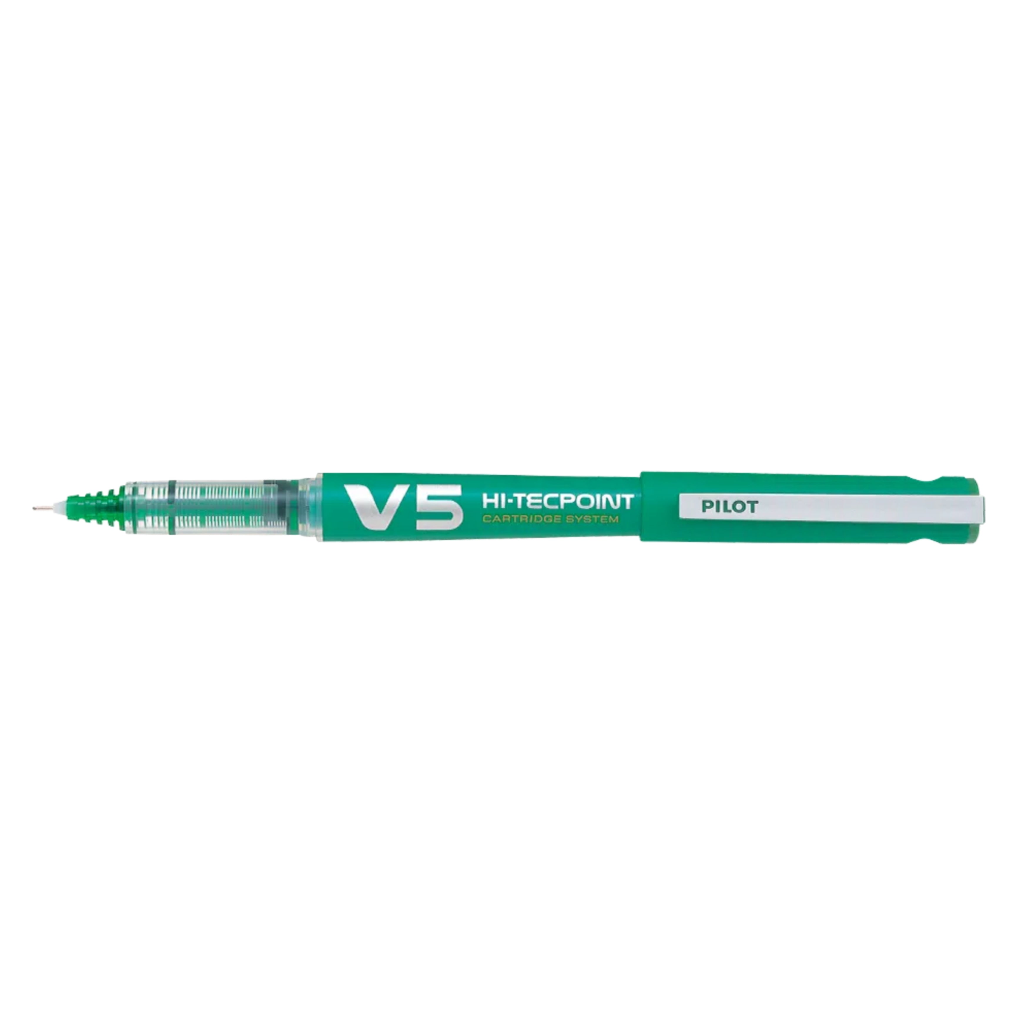 Pilot Hi-TechPoint V5 Cartridge Pen - Green Ink – SATYAM STATIONERS