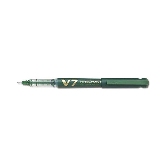 Pilot Hi-TechPoint V7 Cartridge Pen - Green Ink