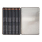 Conté à Paris Artist-Quality Graphite Pencils for Drawing, Writing and Sketching Set of 12