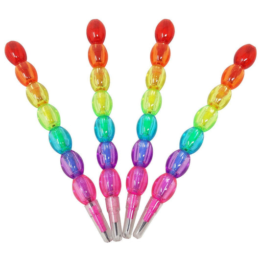 Pearls Moti Design Non-Sharpening Stacking Pencil for Kids, Birthday Party Return Gifts