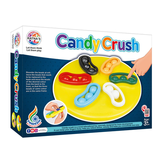 Ratna's Candy Crush Colour Matching Brain Game Mind Challenging Stratergy Activity Toys for Kids
