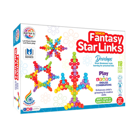Ratna's Educational Fantasy Star Shaped Links for Kids