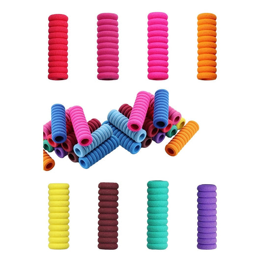 8Pcs Foam Pencil Grips Soft Cushioned Foam Aid Pen Holder