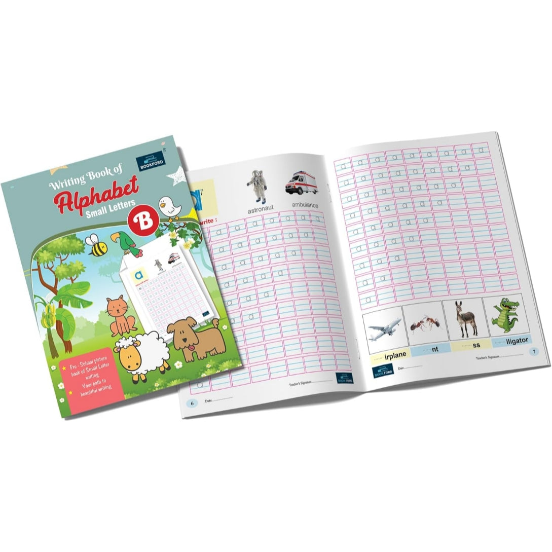 Book Ford Publications Writing Book Of Alphabet Small Letter For Kids - Part B