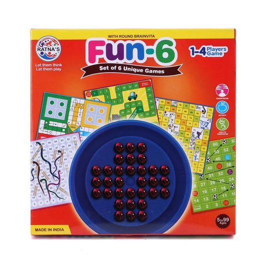 Ratna's Fun 6 - Set of 6 Unique Games