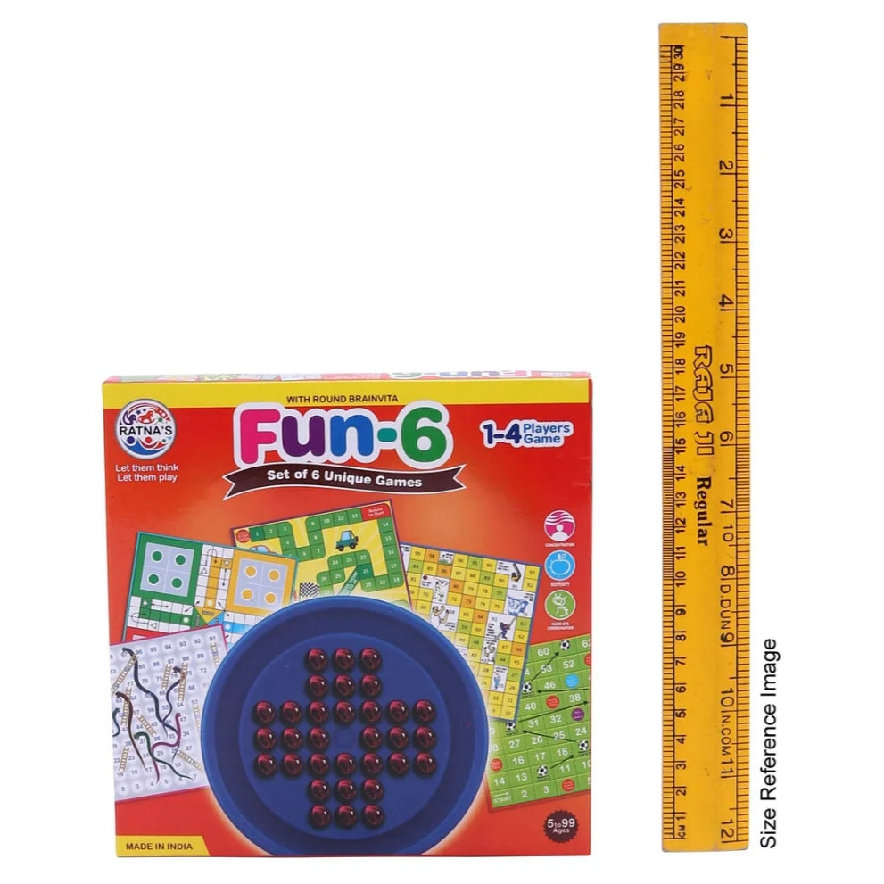 Ratna's Fun 6 - Set of 6 Unique Games