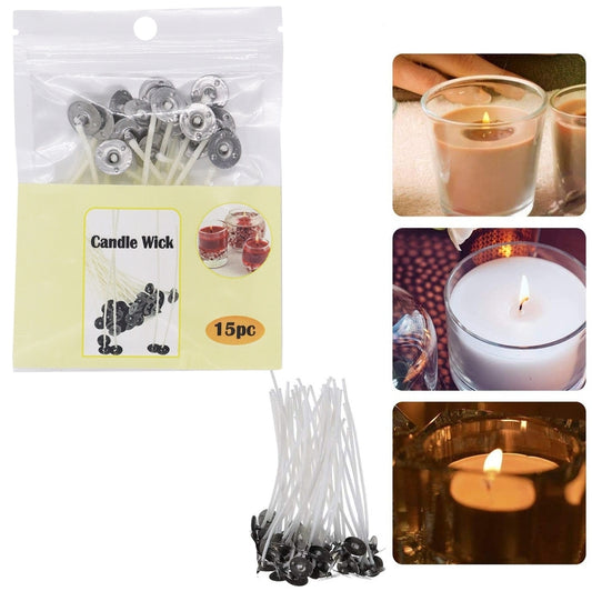 Candle Making Wicks 15 Pcs