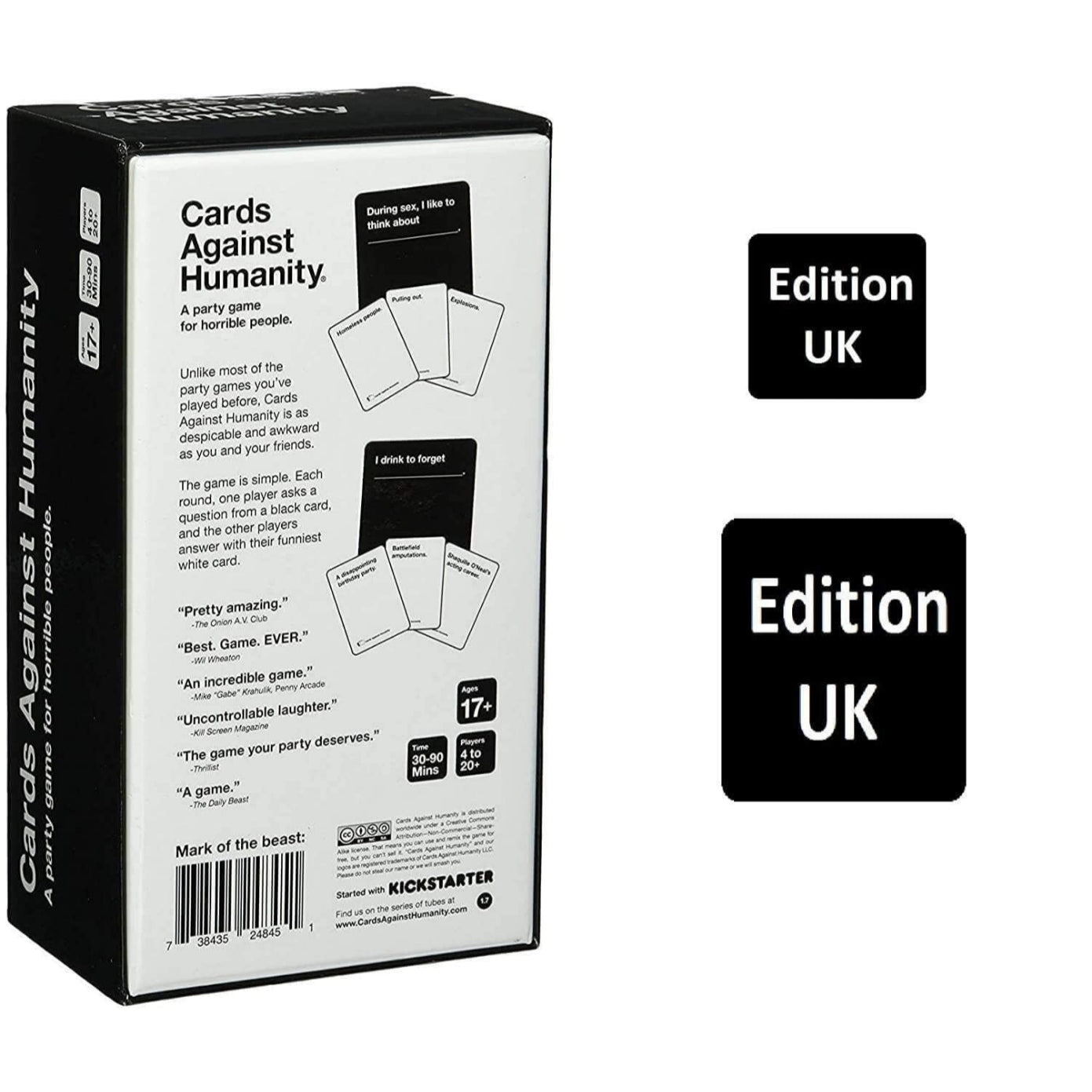 Cards Against Humanity for Adult|Edition V2.0|UK Edition Against Humanity
