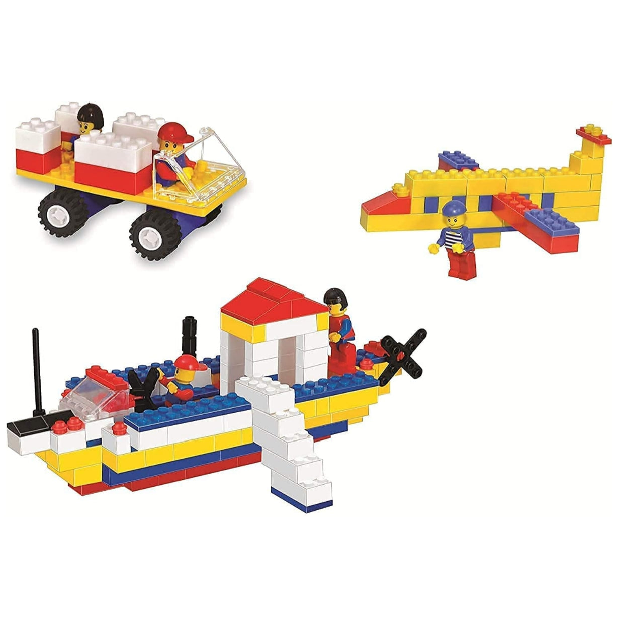 Maharaja Jumbo Architect 900+ Pcs Interlocking Building Blocks Toys & Games for Kids