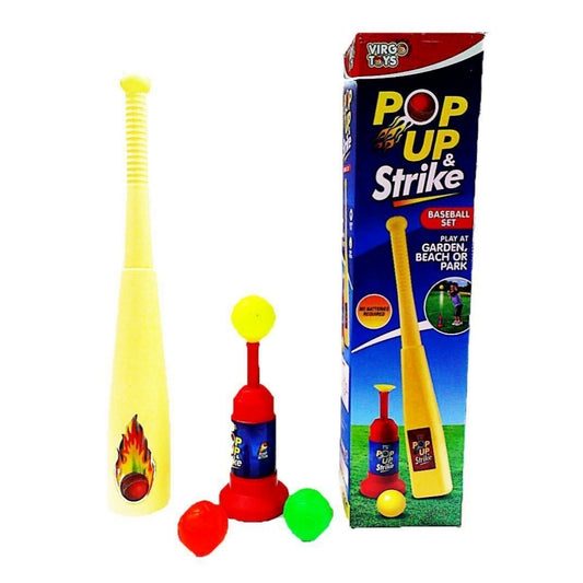 Virgo Toys Pop up and Strike Baseball Set Multicolor