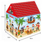 Ratna's Play Tent House Jumbo Size, Light Weight for Kids 3-10 Years Girls and Boys (Pirates The House)