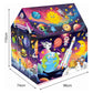 Ratna's Play Tent House Jumbo Size, Light Weight for Kids 3-10 Years Girls and Boys (Chandrayaan)