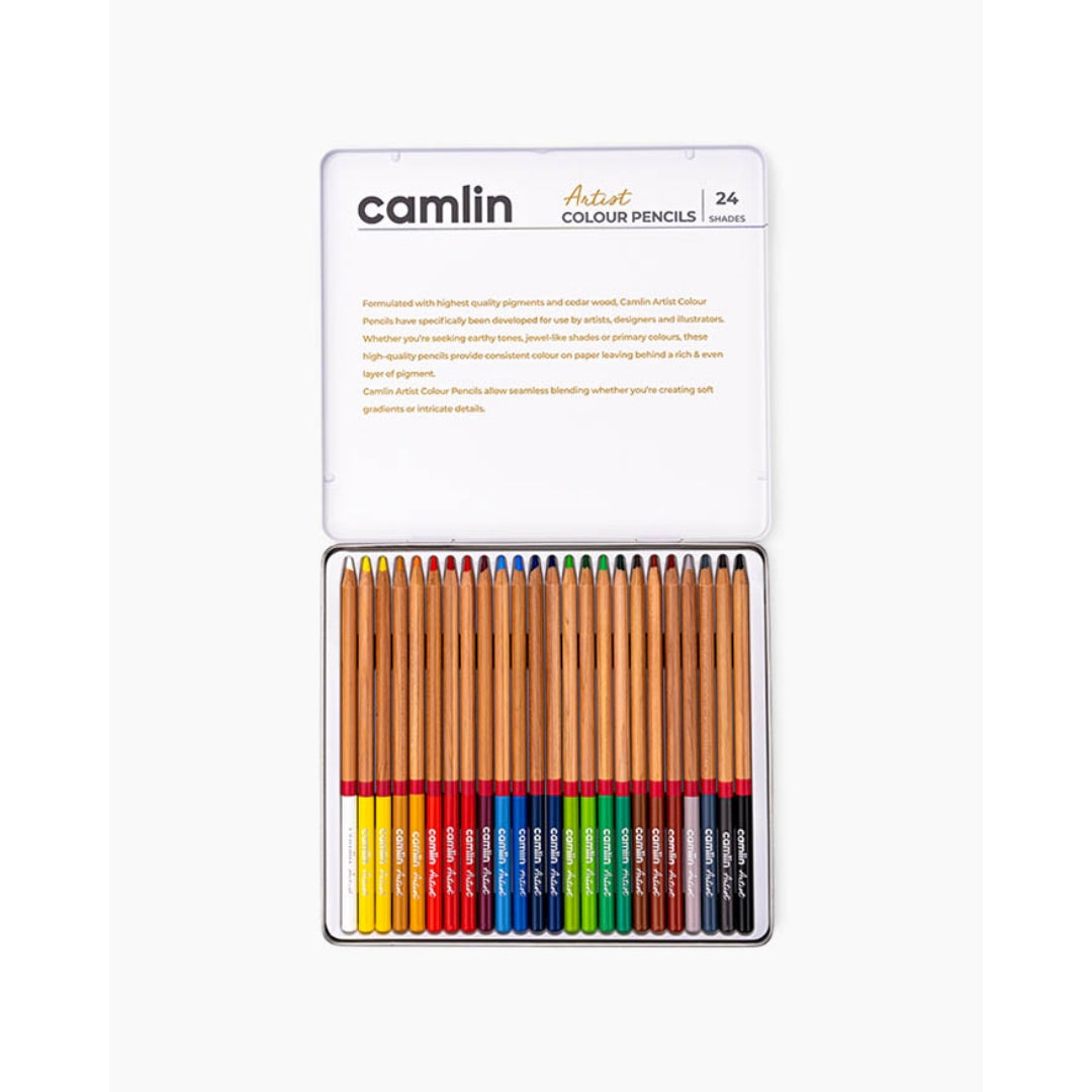 Camlin Artist Colour Pencils 24 Shades