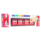 Ratna's Colourful Abacus 17 Rod Tool for Kids Enhance Counting Skills and Mathematics Educational Toy (Multicolor)
